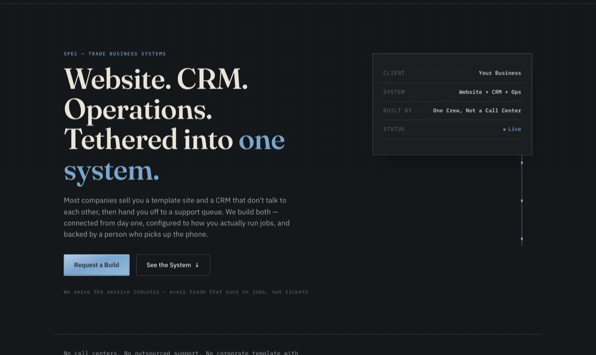 The Tethered Crew website